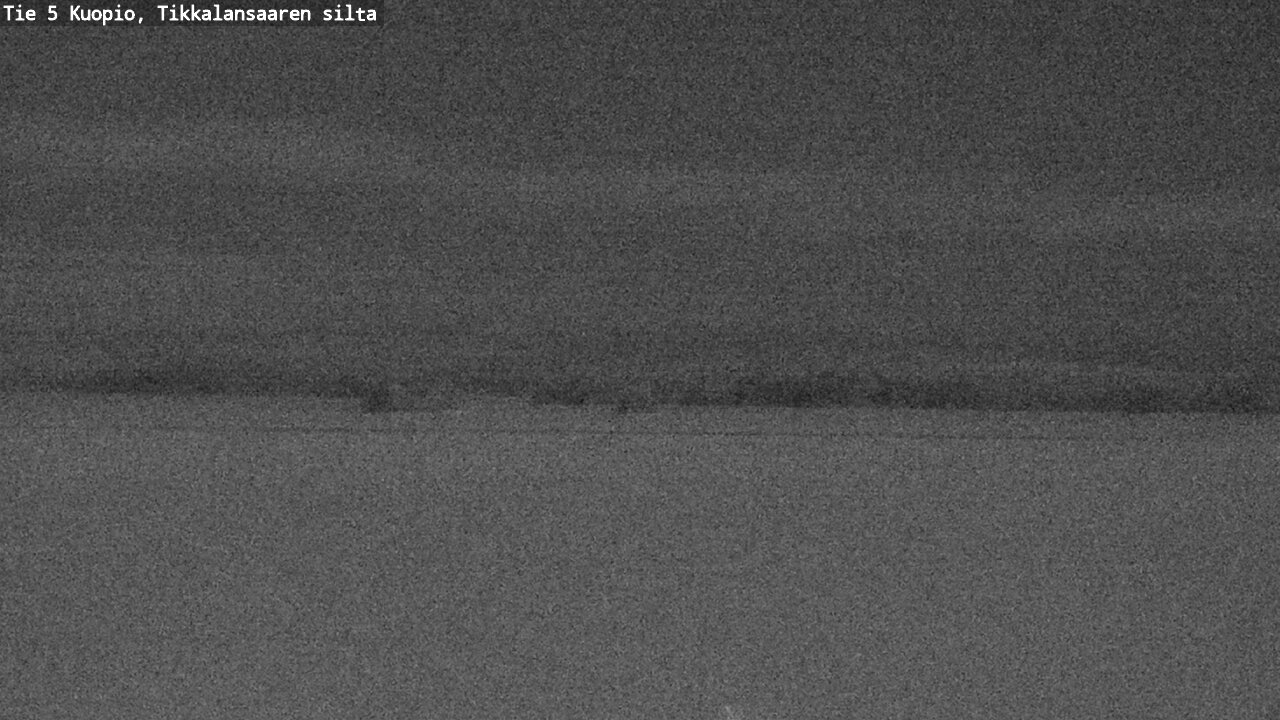 Weather Camera Image Road 5 Kuopio, Tikkalansaari, Kuopio, Pohjois-Savo