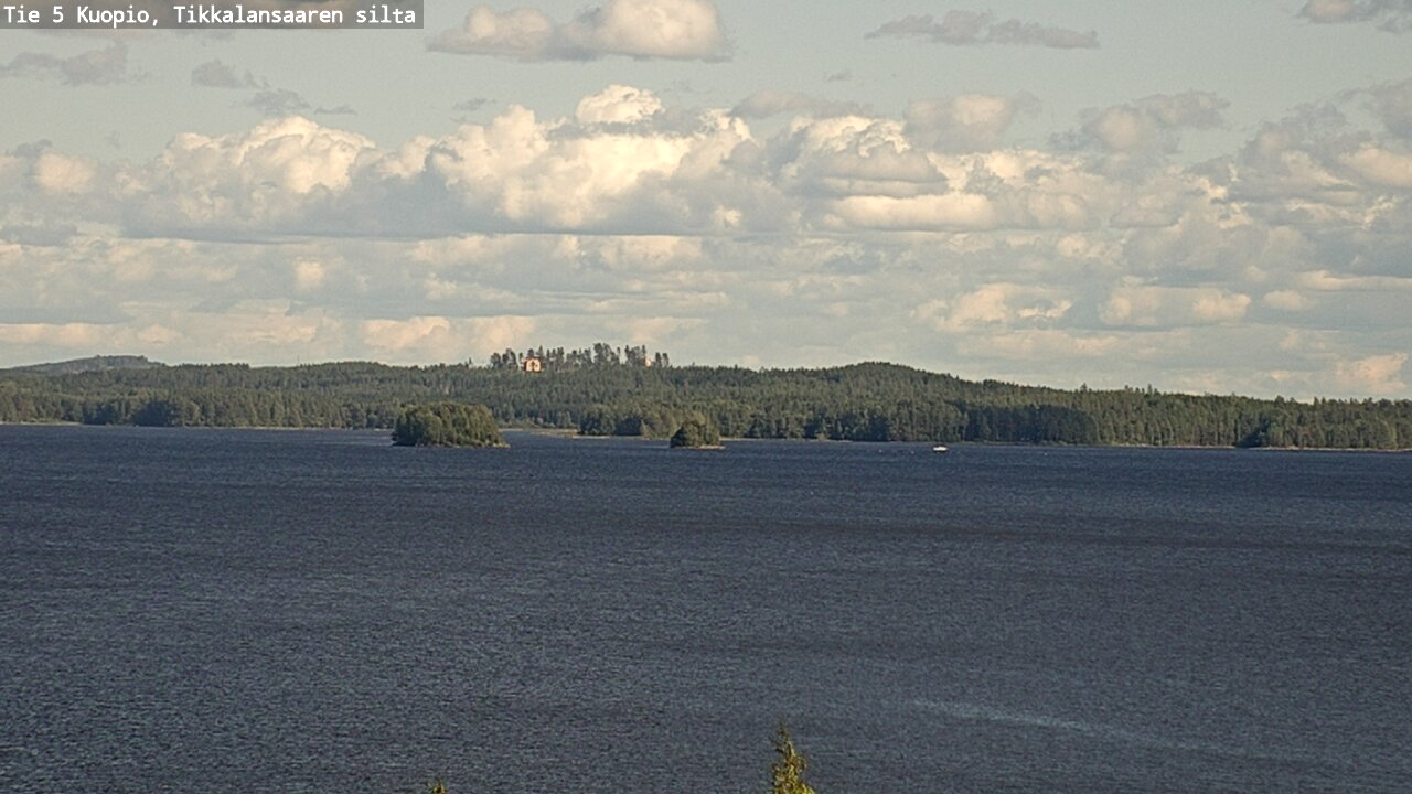 Kelikamerat Kuva Tie 5 Kuopio, Tikkalansaari, Kuopio, Pohjois-Savo