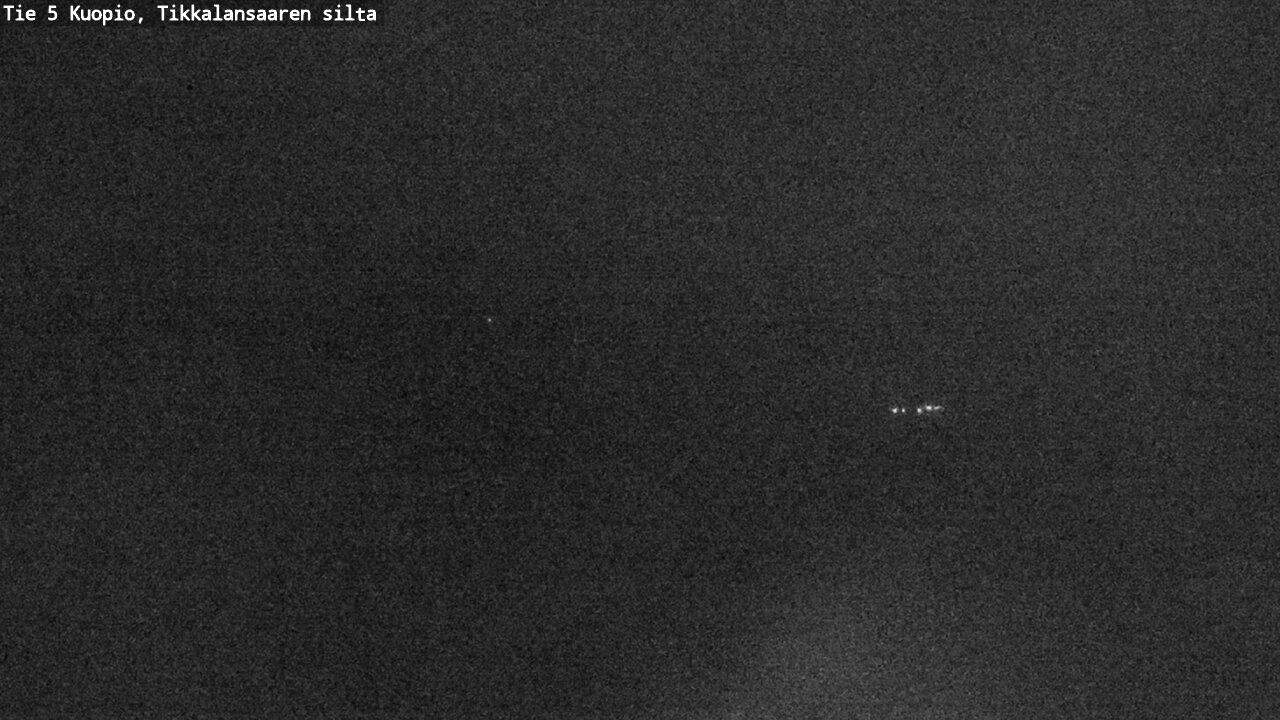 Weather Camera Image Väg 5 Kuopio, Tikkalansaari, Kuopio, Pohjois-Savo