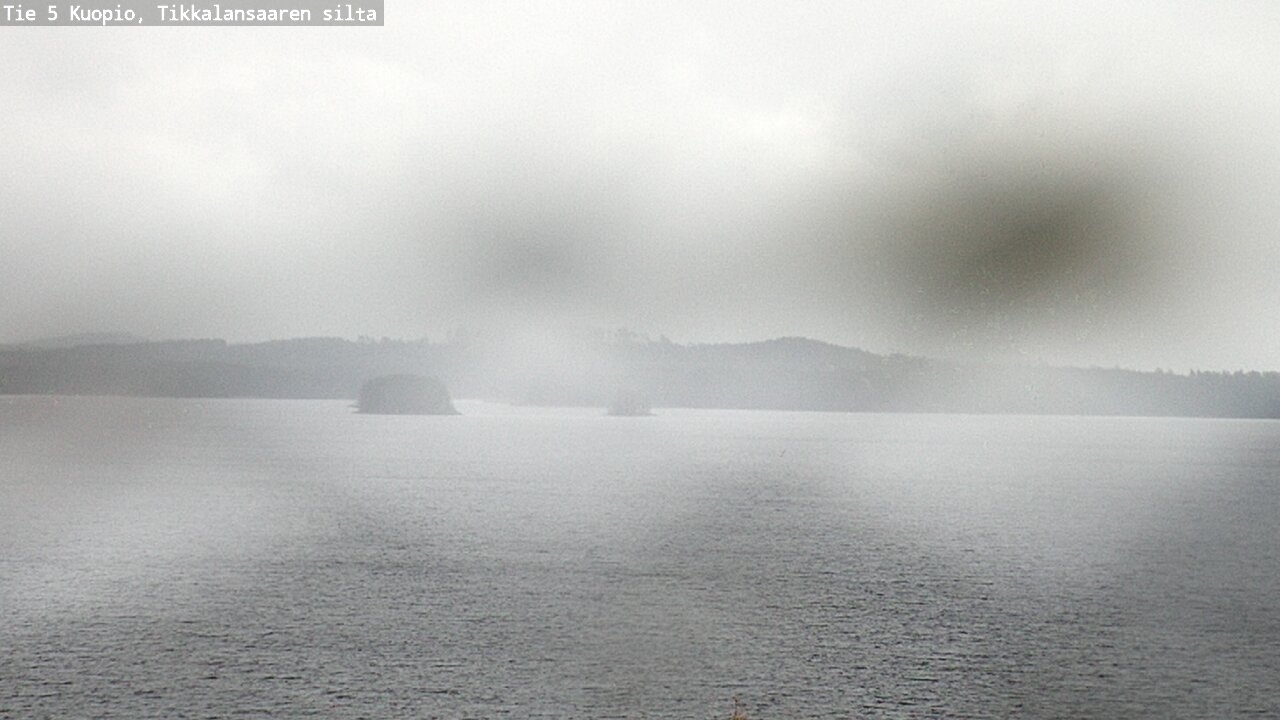 Weather Camera Image Väg 5 Kuopio, Tikkalansaari, Kuopio, Pohjois-Savo