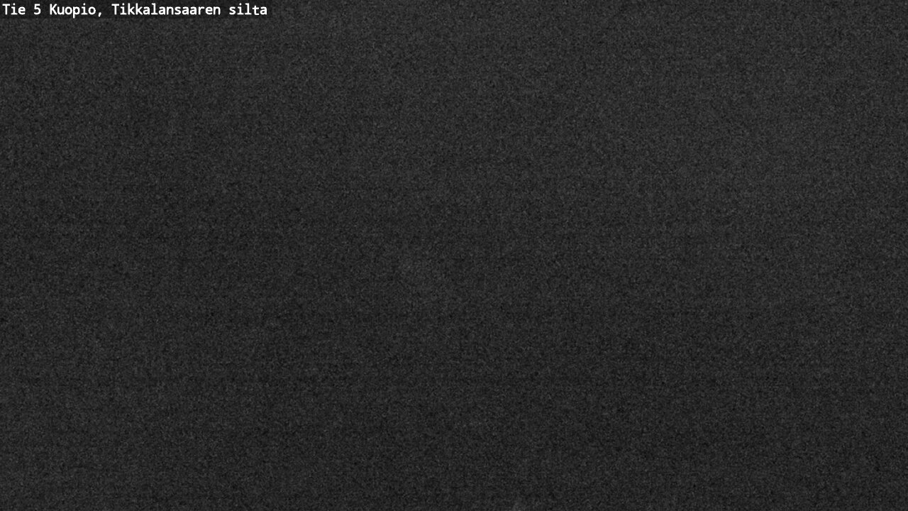 Weather Camera Image Road 5 Kuopio, Tikkalansaari, Kuopio, Pohjois-Savo