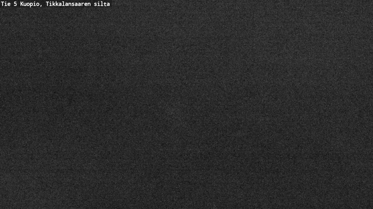 Weather Camera Image Road 5 Kuopio, Tikkalansaari, Kuopio, Pohjois-Savo