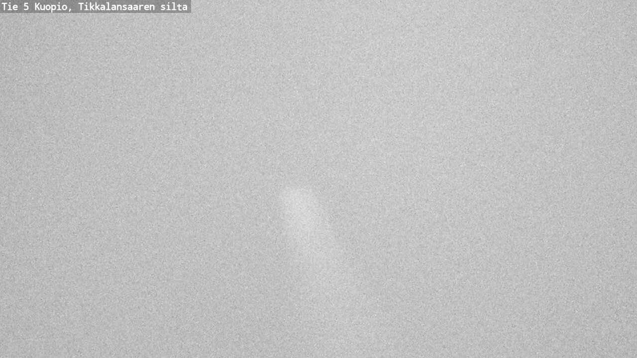 Weather Camera Image Road 5 Kuopio, Tikkalansaari, Kuopio, Pohjois-Savo