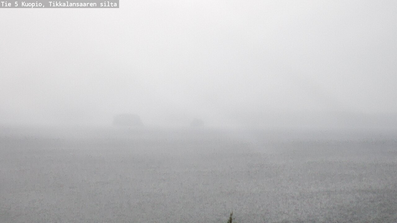 Weather Camera Image Väg 5 Kuopio, Tikkalansaari, Kuopio, Pohjois-Savo