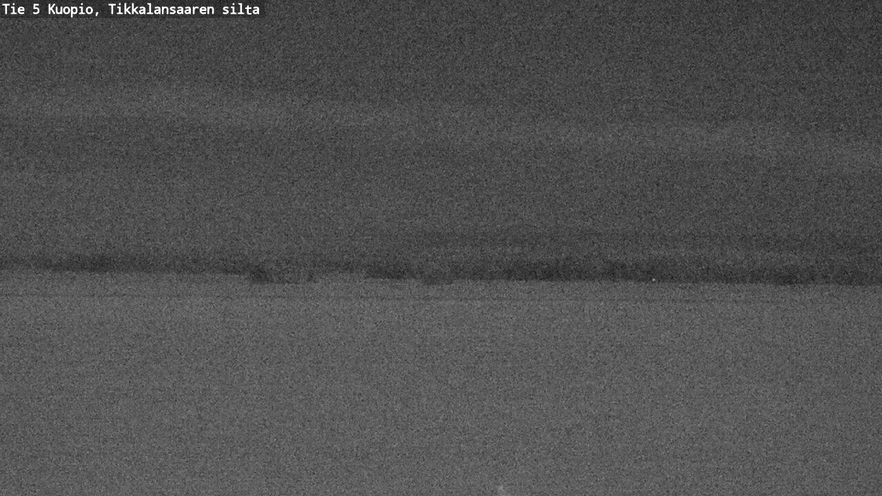 Weather Camera Image Road 5 Kuopio, Tikkalansaari, Kuopio, Pohjois-Savo