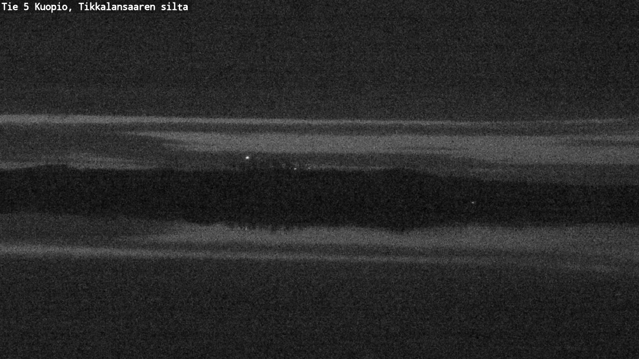 Weather Camera Image Väg 5 Kuopio, Tikkalansaari, Kuopio, Pohjois-Savo