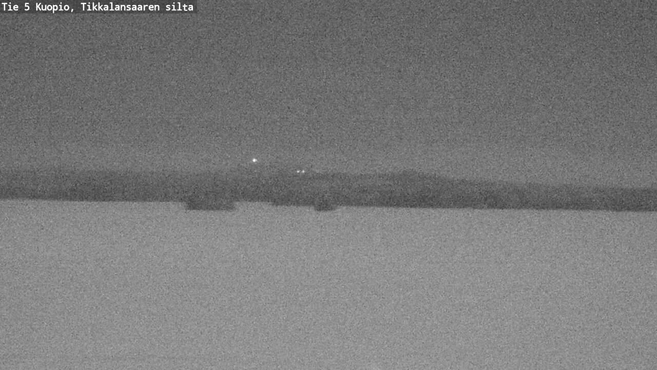 Weather Camera Image Väg 5 Kuopio, Tikkalansaari, Kuopio, Pohjois-Savo