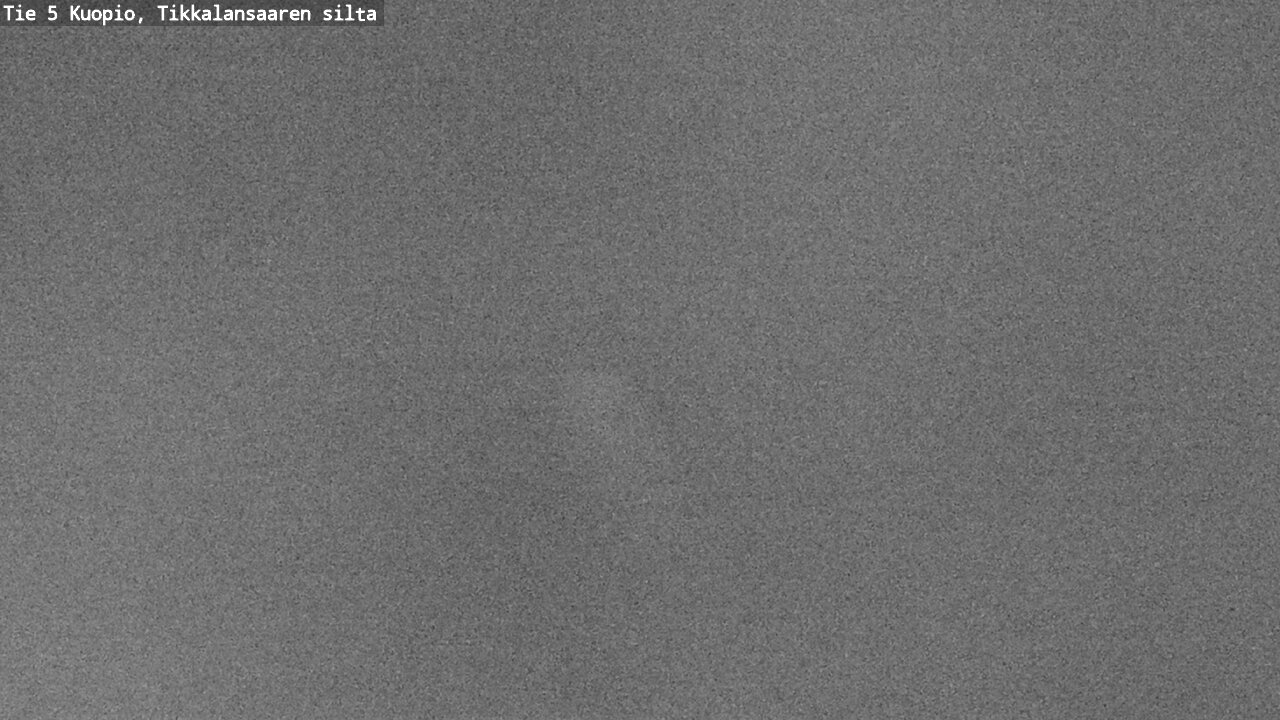 Weather Camera Image Road 5 Kuopio, Tikkalansaari, Kuopio, Pohjois-Savo