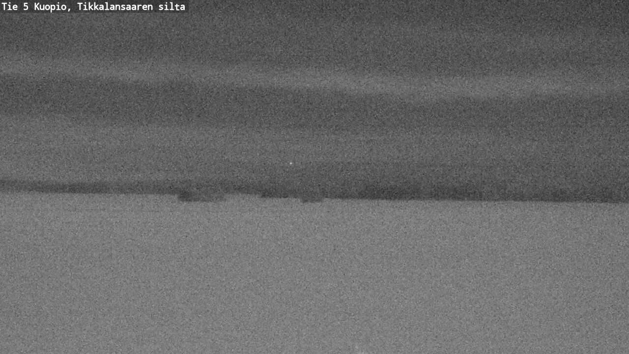 Weather Camera Image Väg 5 Kuopio, Tikkalansaari, Kuopio, Pohjois-Savo
