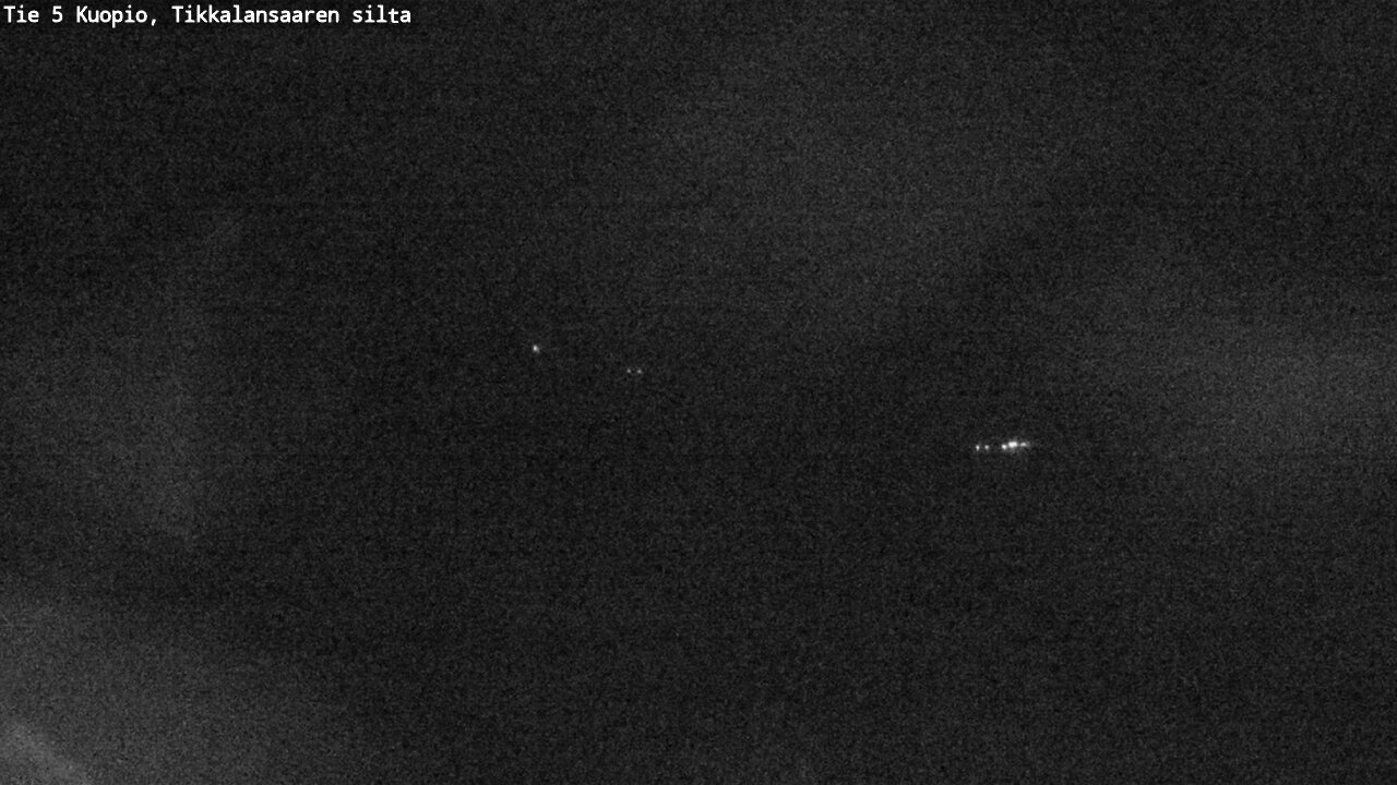 Weather Camera Image Väg 5 Kuopio, Tikkalansaari, Kuopio, Pohjois-Savo