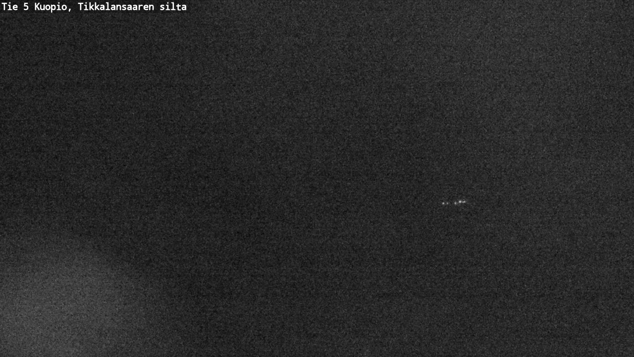 Weather Camera Image Väg 5 Kuopio, Tikkalansaari, Kuopio, Pohjois-Savo