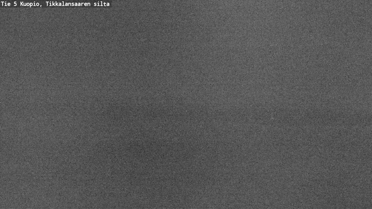Weather Camera Image Road 5 Kuopio, Tikkalansaari, Kuopio, Pohjois-Savo