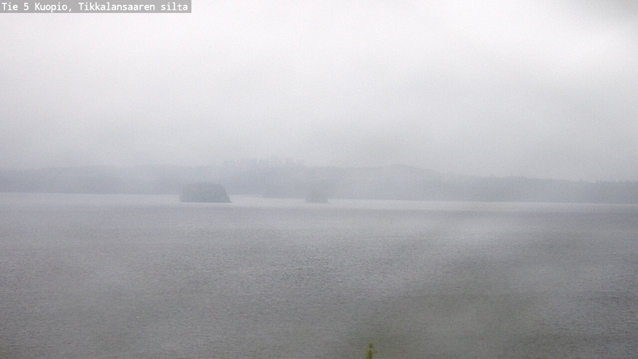 Weather Camera Image Väg 5 Kuopio, Tikkalansaari, Kuopio, Pohjois-Savo