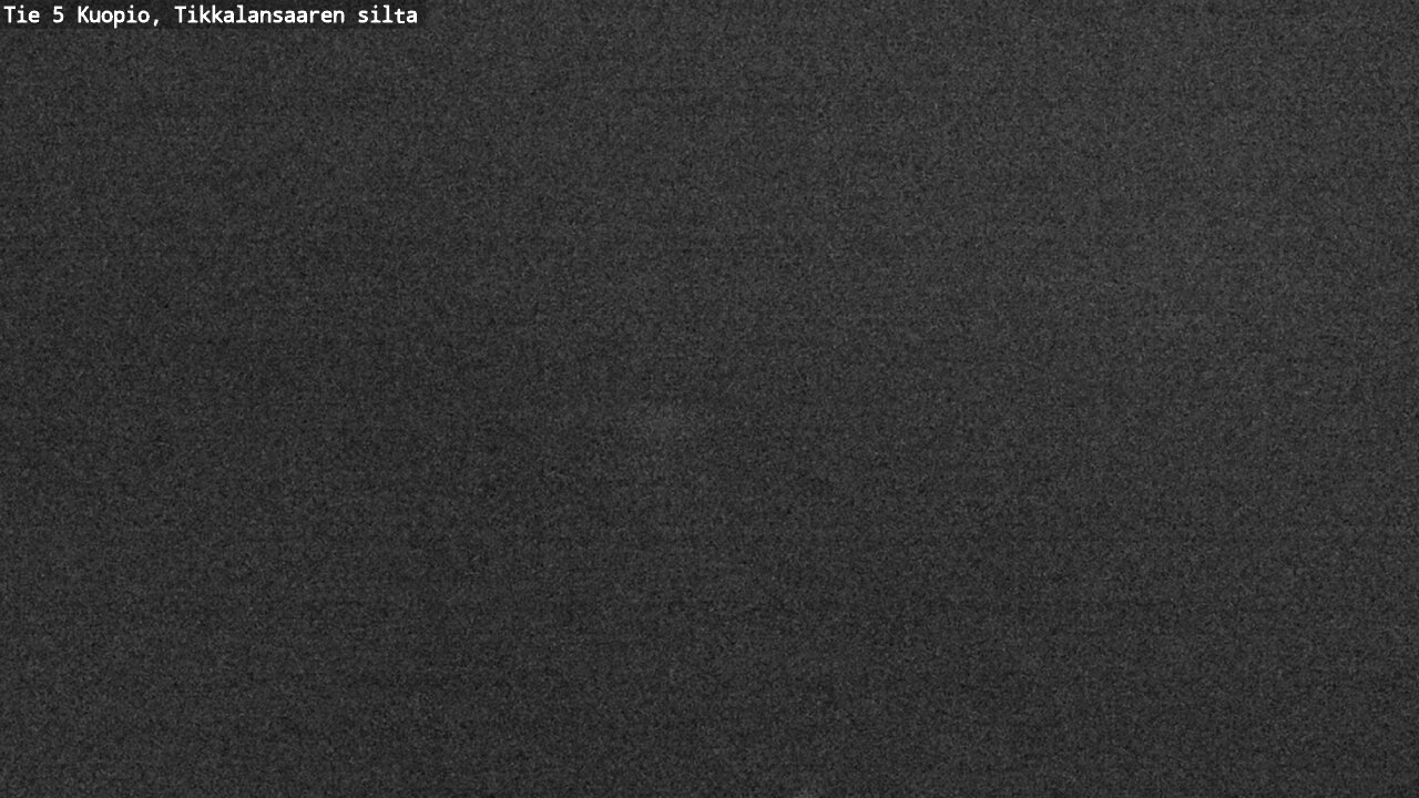 Weather Camera Image Road 5 Kuopio, Tikkalansaari, Kuopio, Pohjois-Savo