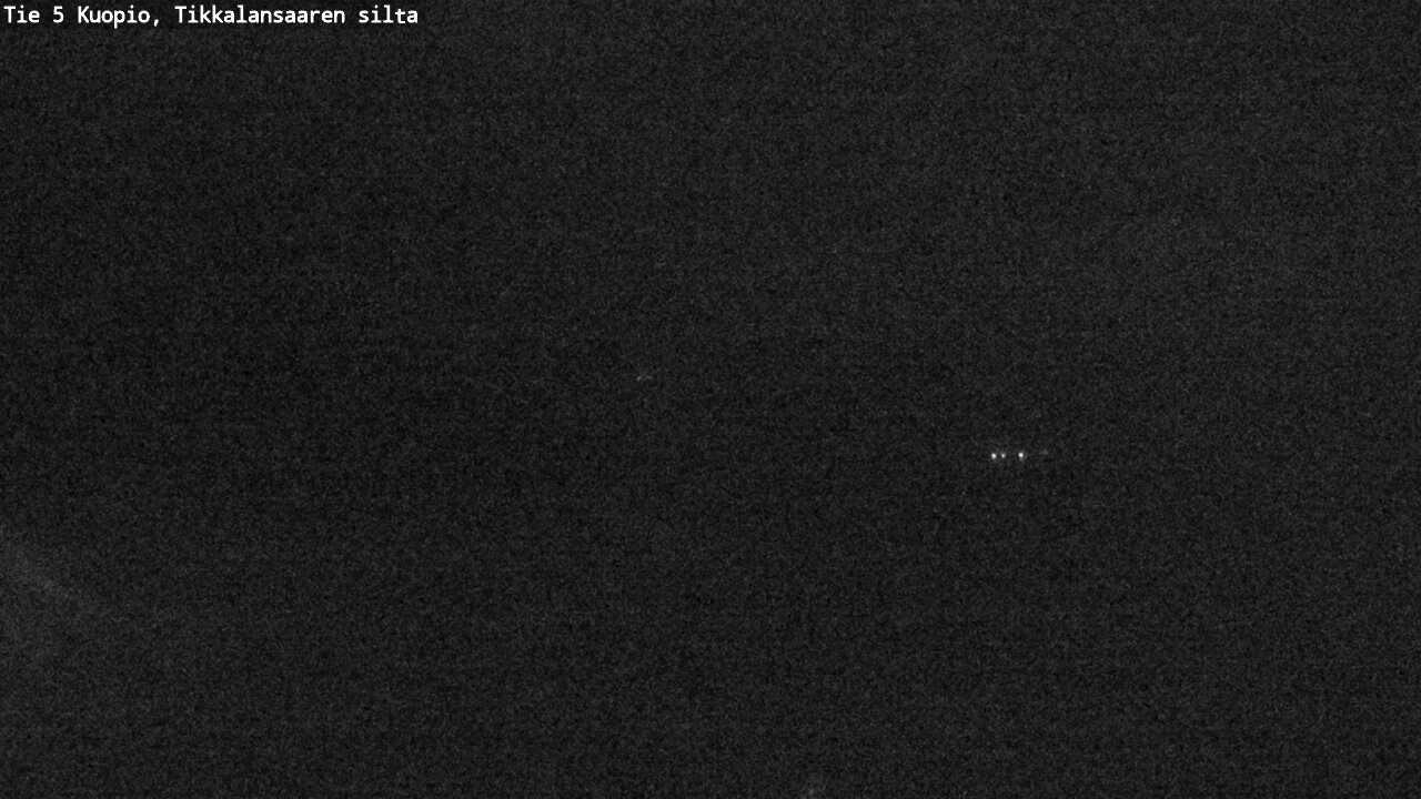 Weather Camera Image Road 5 Kuopio, Tikkalansaari, Kuopio, Pohjois-Savo