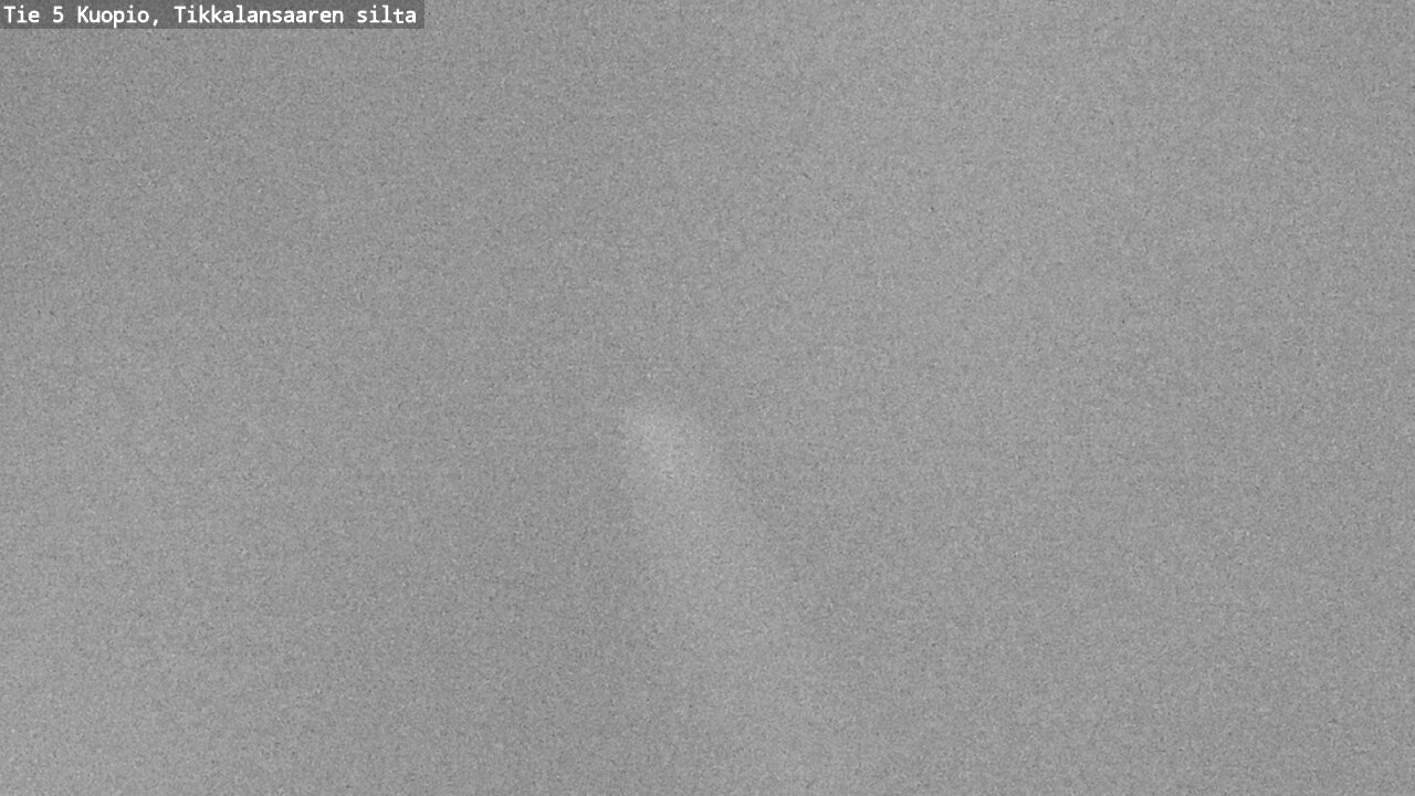 Weather Camera Image Road 5 Kuopio, Tikkalansaari, Kuopio, Pohjois-Savo