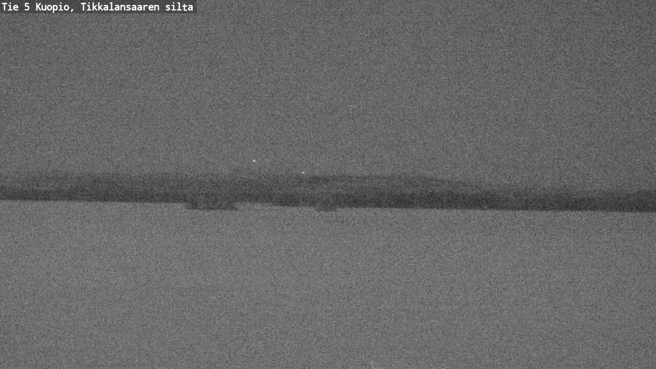 Weather Camera Image Väg 5 Kuopio, Tikkalansaari, Kuopio, Pohjois-Savo