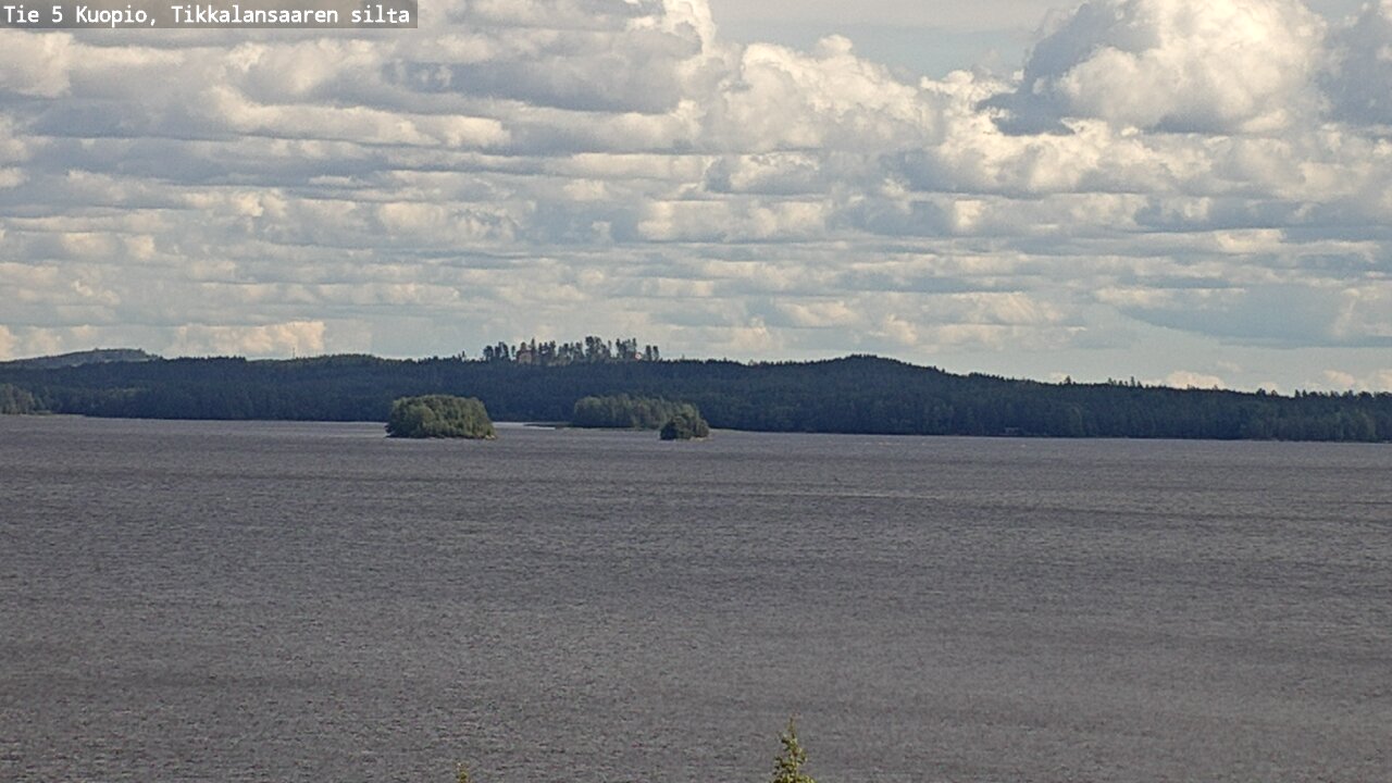 Kelikamerat Kuva Tie 5 Kuopio, Tikkalansaari, Kuopio, Pohjois-Savo
