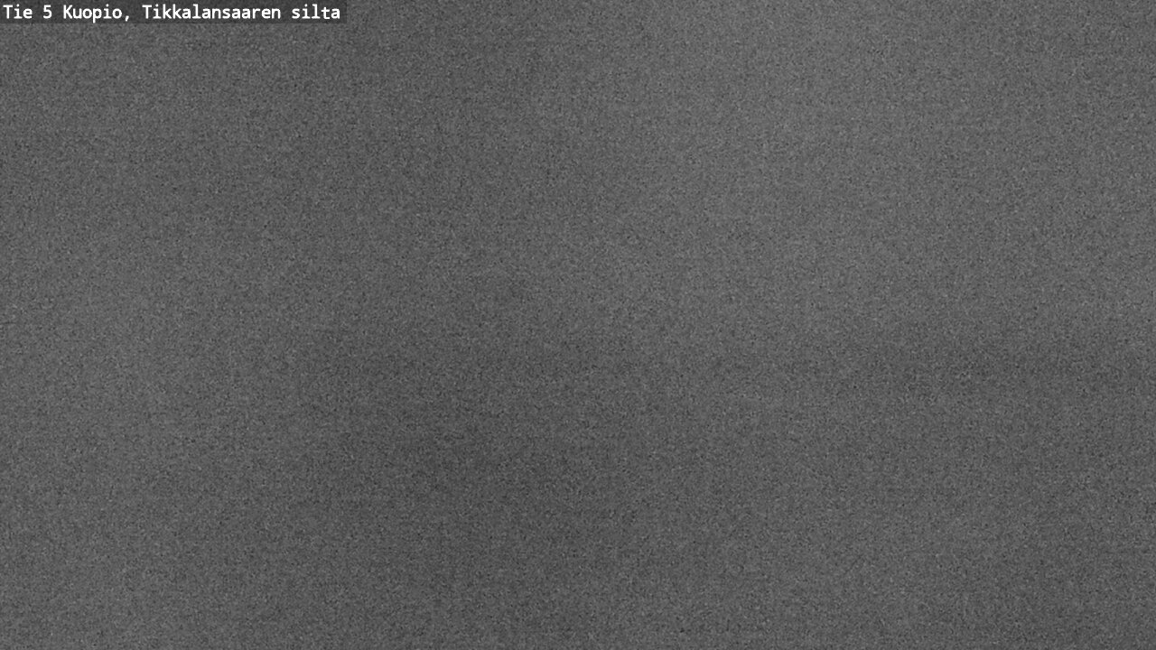Weather Camera Image Road 5 Kuopio, Tikkalansaari, Kuopio, Pohjois-Savo