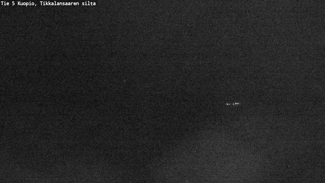 Weather Camera Image Väg 5 Kuopio, Tikkalansaari, Kuopio, Pohjois-Savo