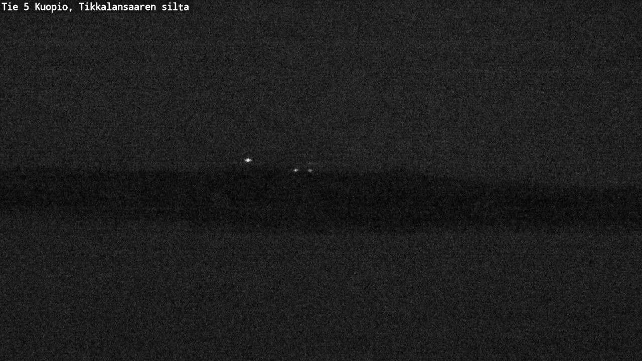 Weather Camera Image Road 5 Kuopio, Tikkalansaari, Kuopio, Pohjois-Savo