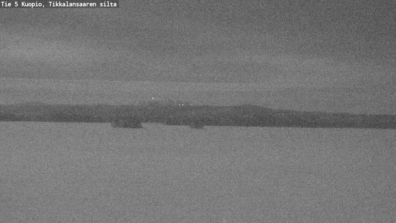 Weather Camera Image Väg 5 Kuopio, Tikkalansaari, Kuopio, Pohjois-Savo