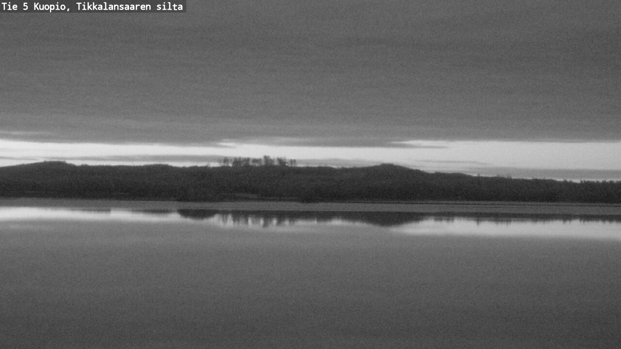 Weather Camera Image Väg 5 Kuopio, Tikkalansaari, Kuopio, Pohjois-Savo