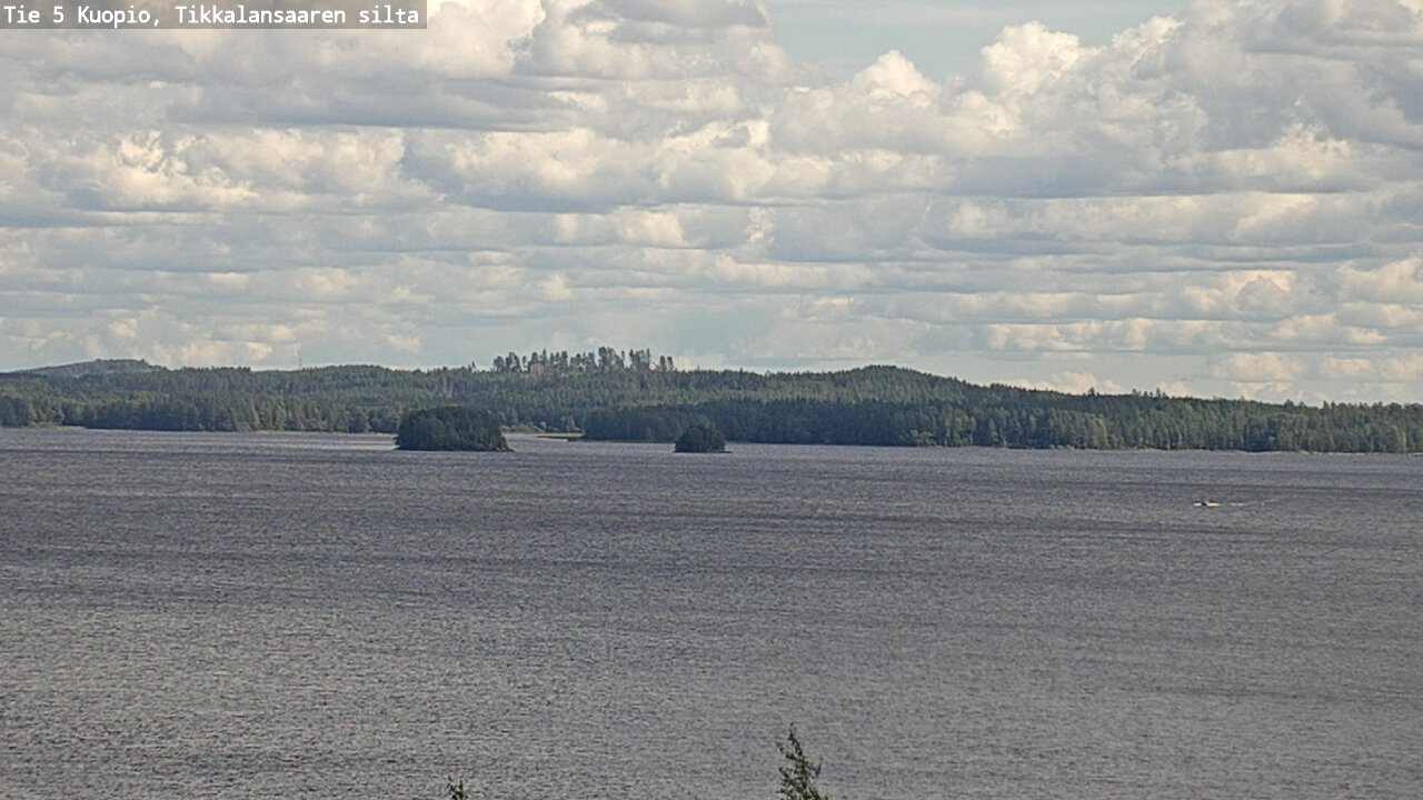 Kelikamerat Kuva Tie 5 Kuopio, Tikkalansaari, Kuopio, Pohjois-Savo
