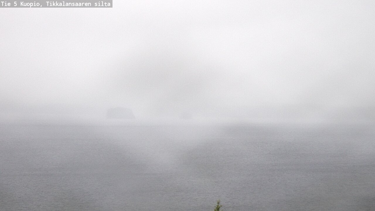 Weather Camera Image Väg 5 Kuopio, Tikkalansaari, Kuopio, Pohjois-Savo
