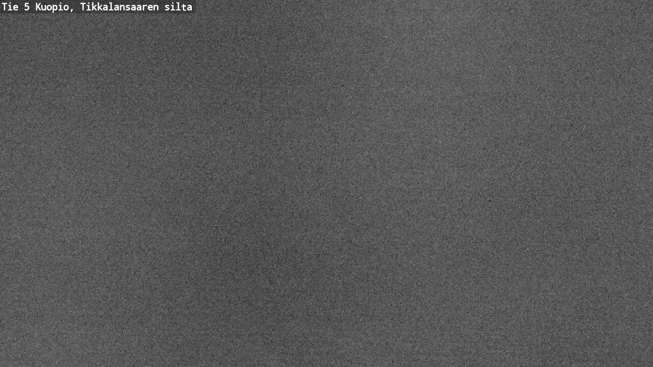 Weather Camera Image Road 5 Kuopio, Tikkalansaari, Kuopio, Pohjois-Savo