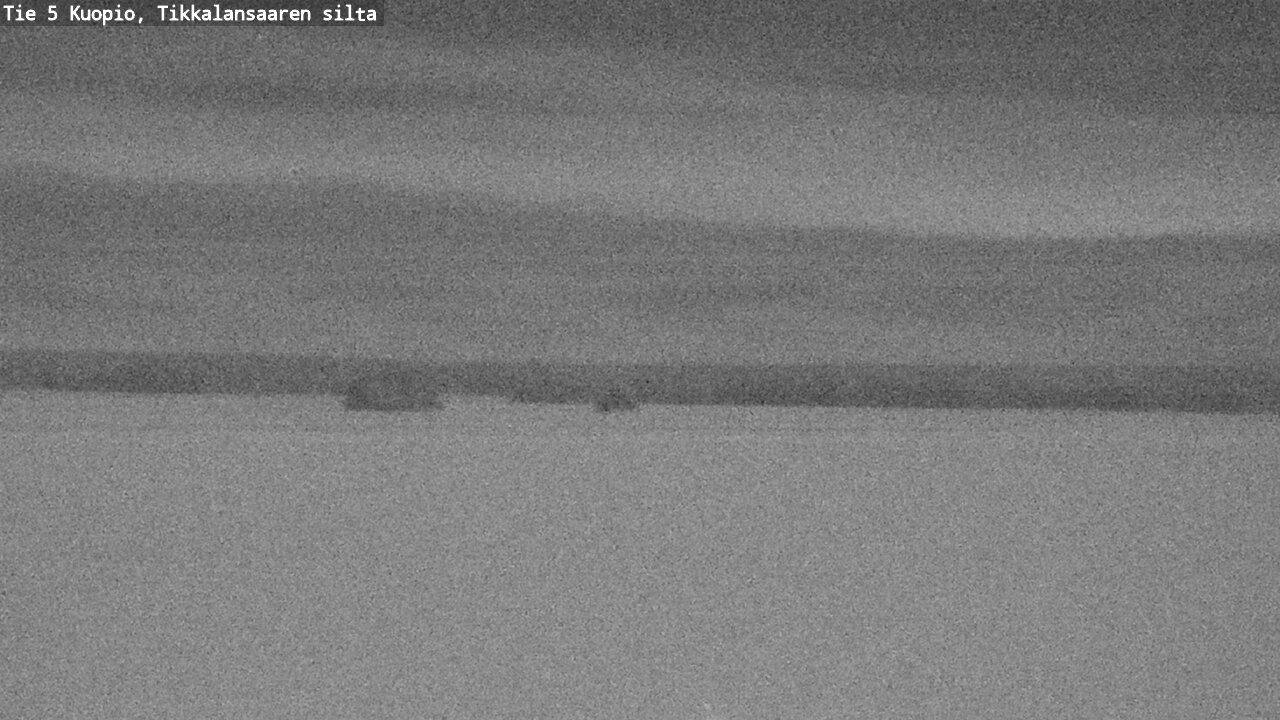 Weather Camera Image Väg 5 Kuopio, Tikkalansaari, Kuopio, Pohjois-Savo