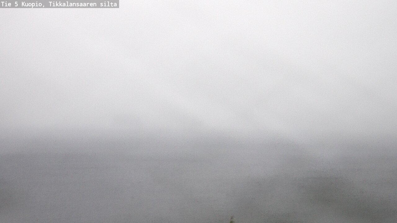 Weather Camera Image Väg 5 Kuopio, Tikkalansaari, Kuopio, Pohjois-Savo