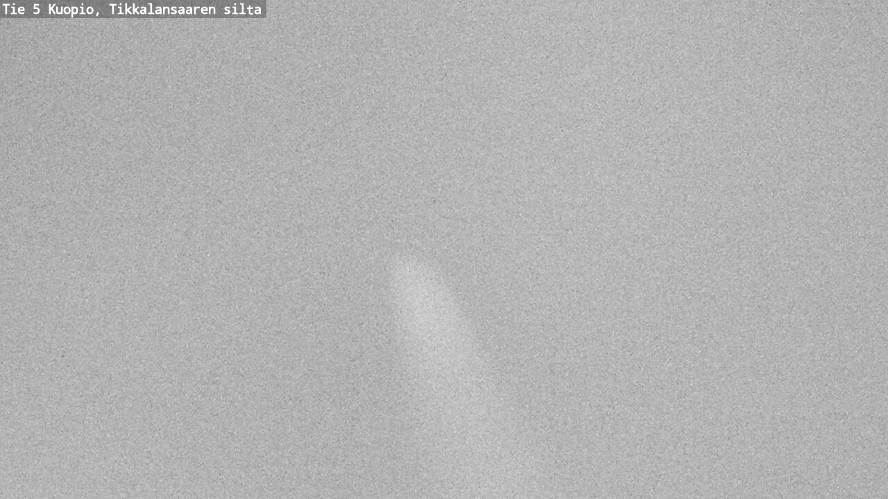 Weather Camera Image Road 5 Kuopio, Tikkalansaari, Kuopio, Pohjois-Savo