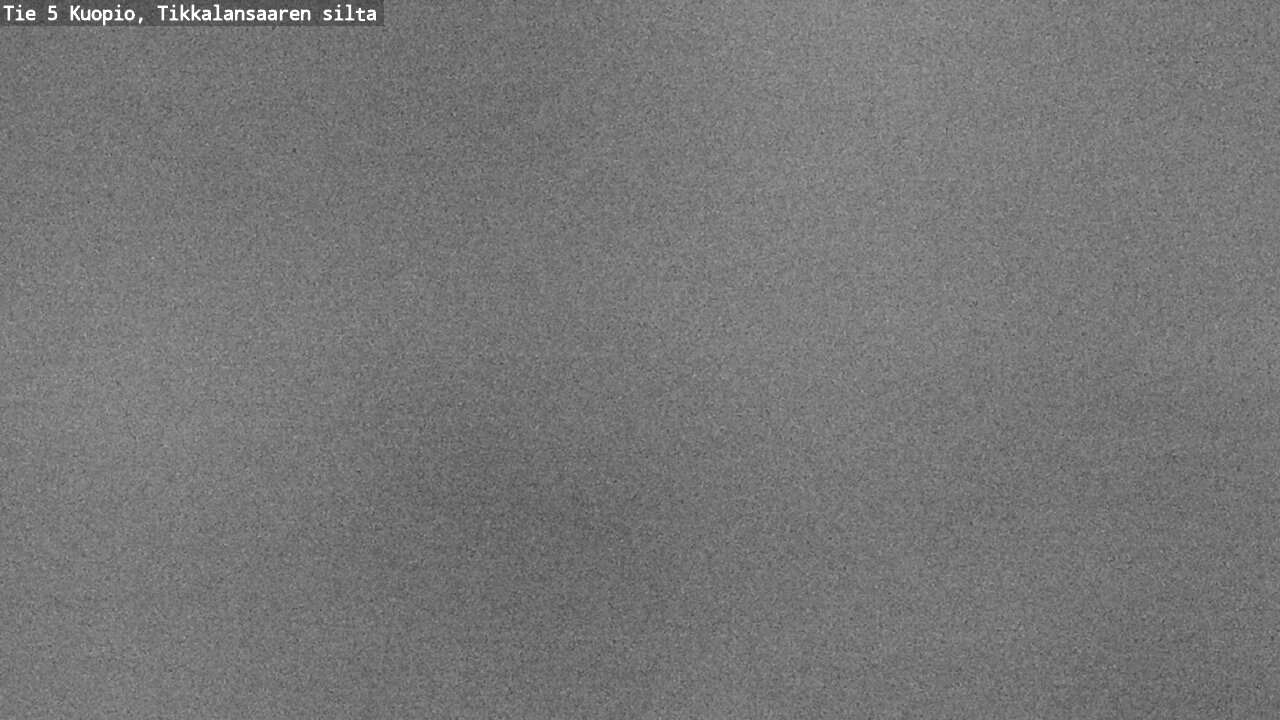 Weather Camera Image Road 5 Kuopio, Tikkalansaari, Kuopio, Pohjois-Savo