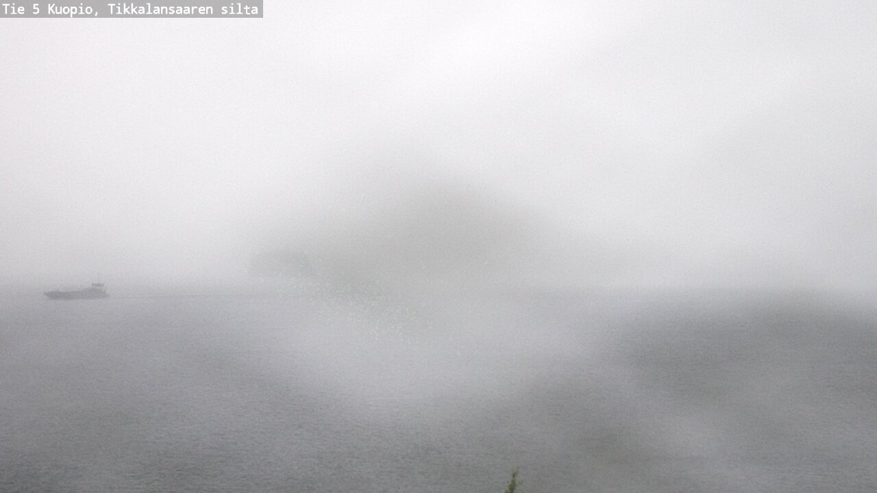 Weather Camera Image Väg 5 Kuopio, Tikkalansaari, Kuopio, Pohjois-Savo