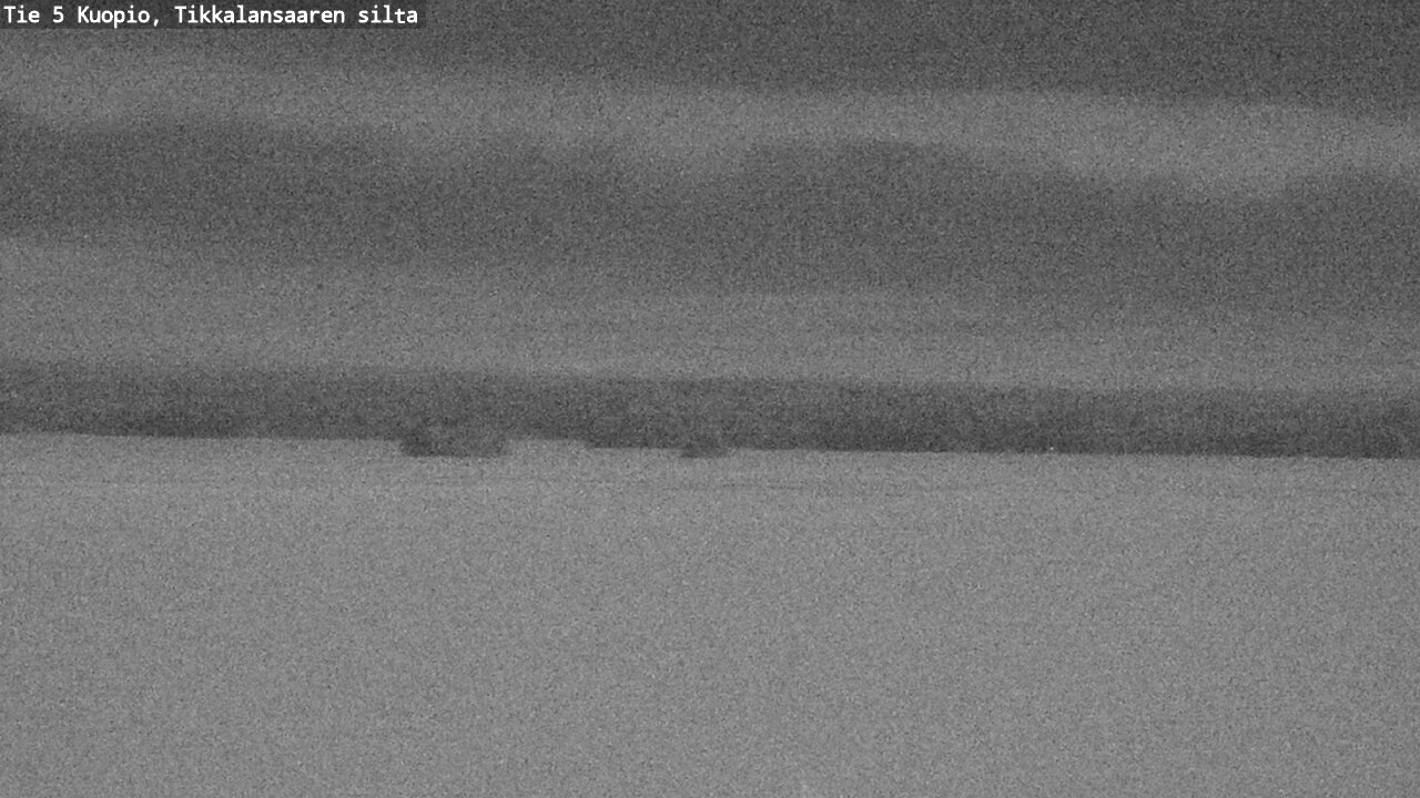 Weather Camera Image Väg 5 Kuopio, Tikkalansaari, Kuopio, Pohjois-Savo