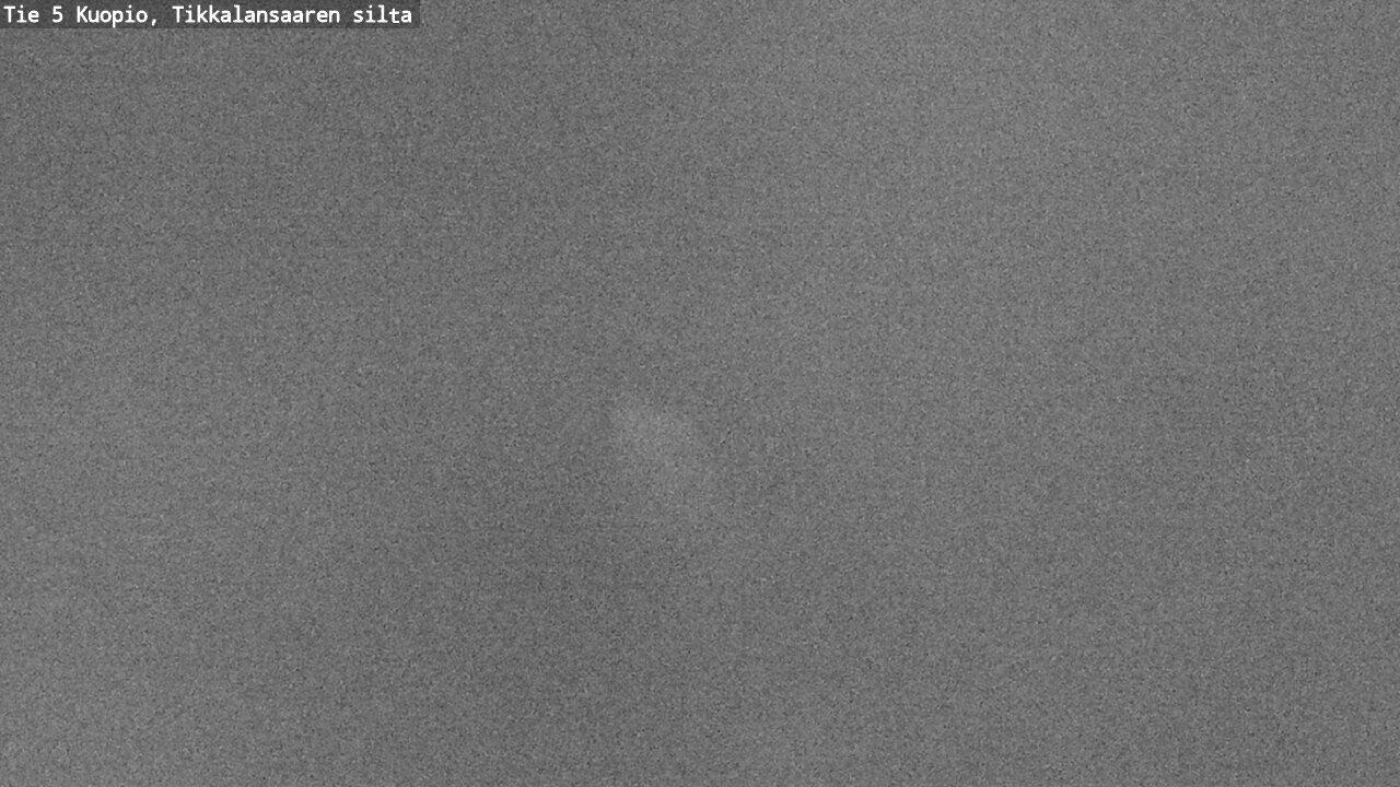 Weather Camera Image Road 5 Kuopio, Tikkalansaari, Kuopio, Pohjois-Savo