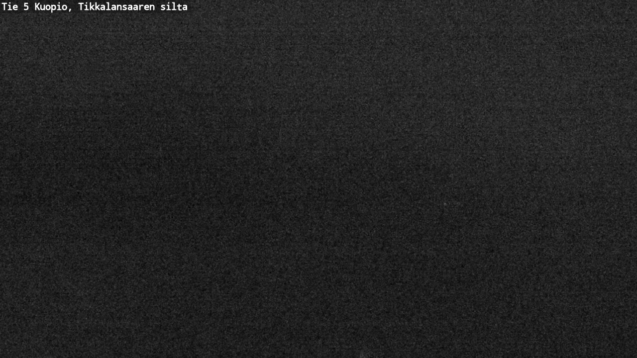 Weather Camera Image Road 5 Kuopio, Tikkalansaari, Kuopio, Pohjois-Savo