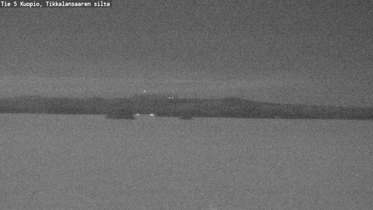 Weather Camera Image Väg 5 Kuopio, Tikkalansaari, Kuopio, Pohjois-Savo