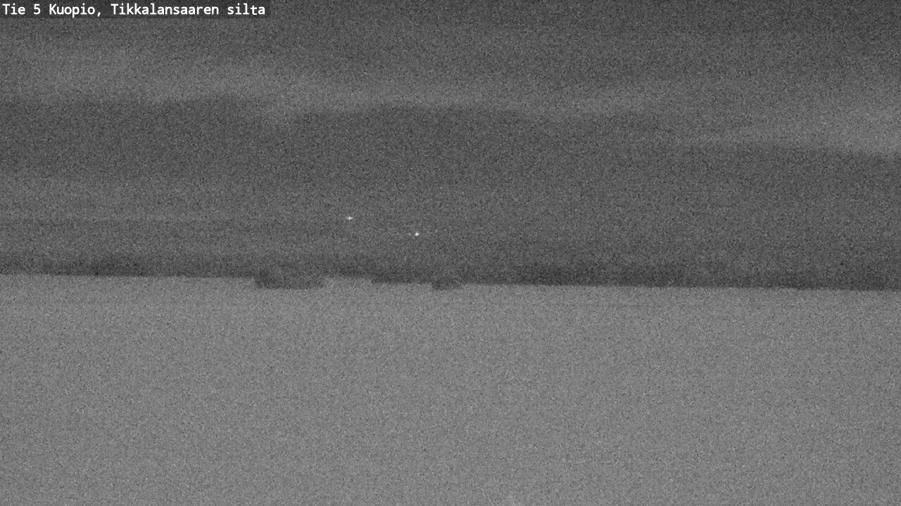 Weather Camera Image Väg 5 Kuopio, Tikkalansaari, Kuopio, Pohjois-Savo