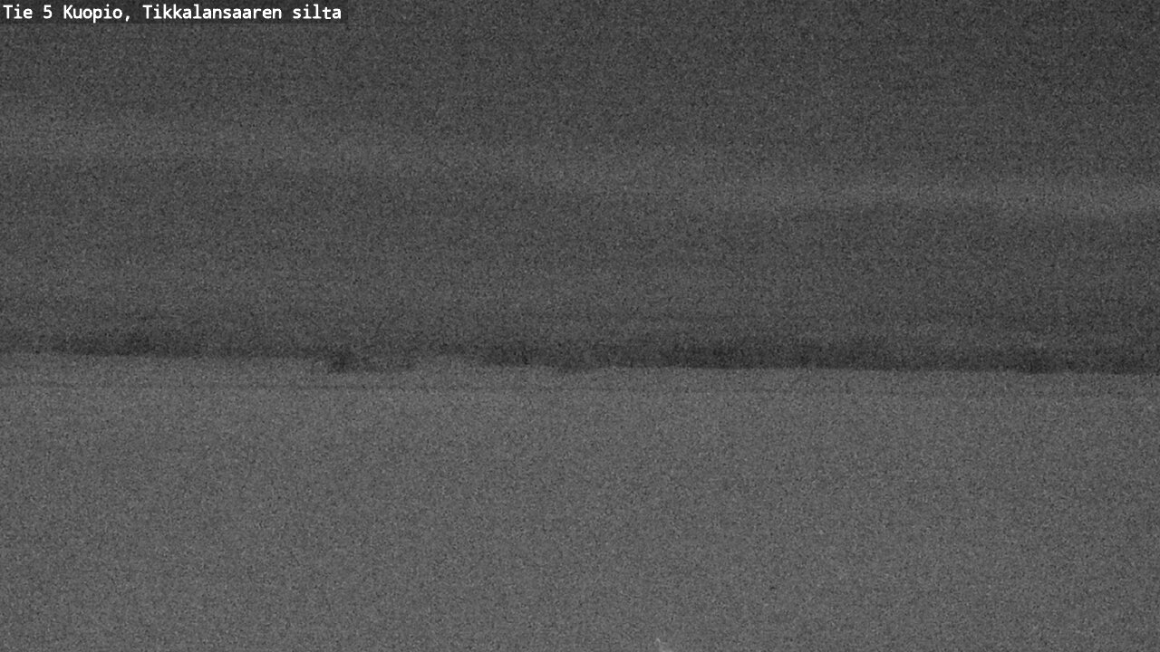 Weather Camera Image Road 5 Kuopio, Tikkalansaari, Kuopio, Pohjois-Savo