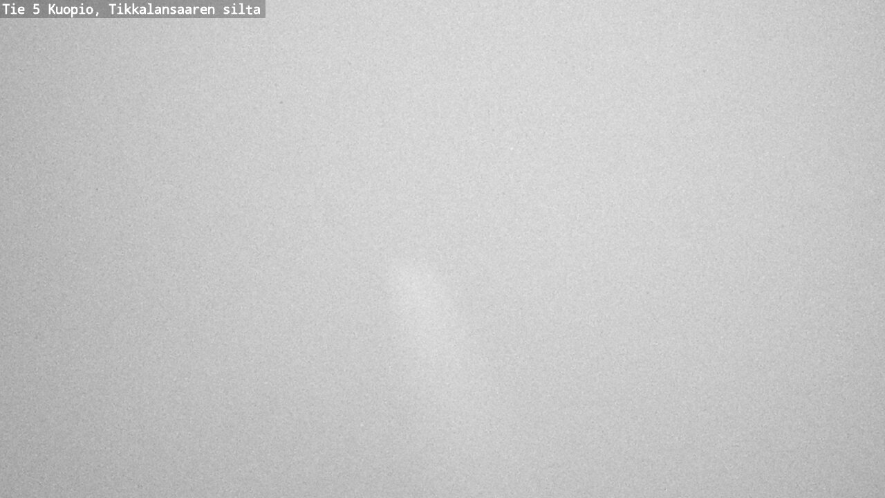 Weather Camera Image Road 5 Kuopio, Tikkalansaari, Kuopio, Pohjois-Savo