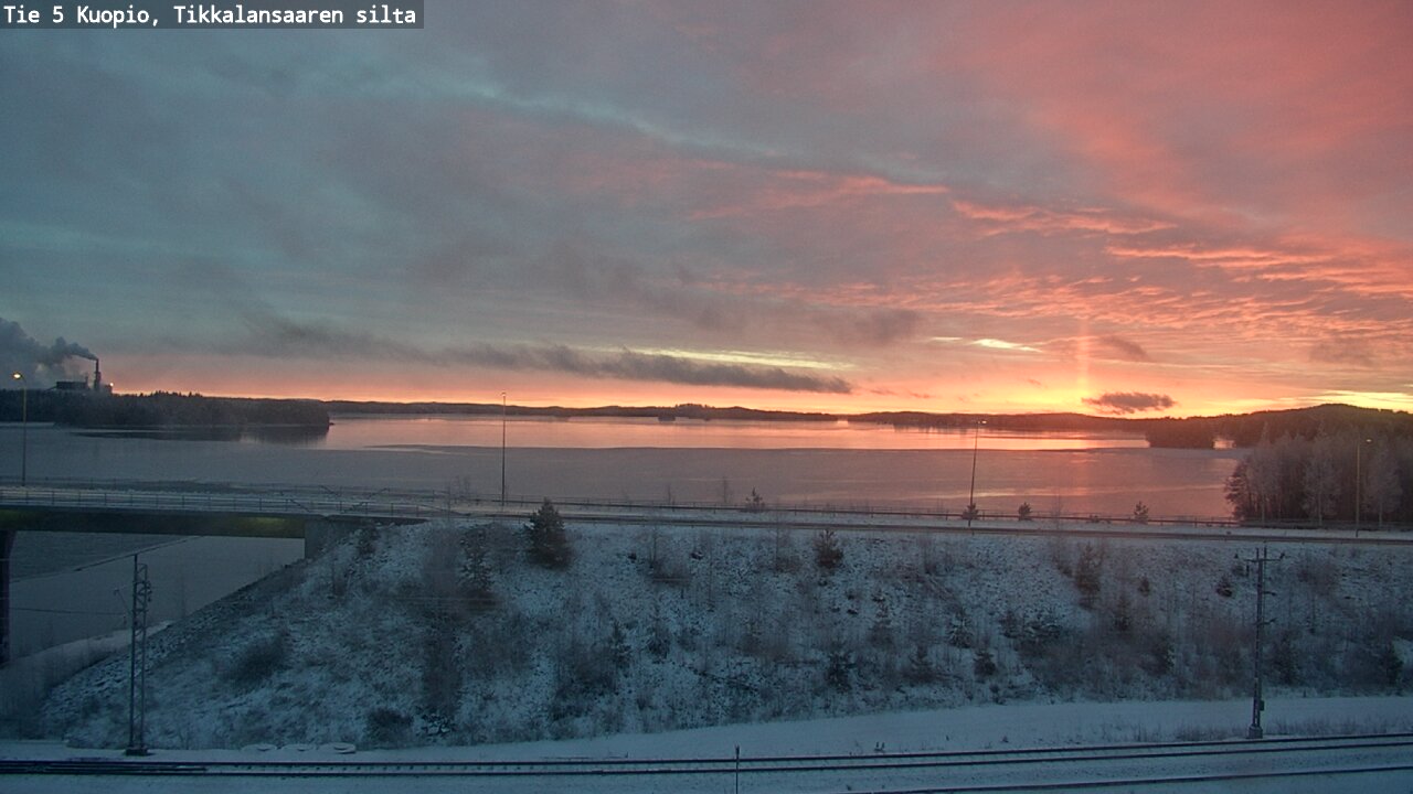 Kelikamerat Kuva Tie 5 Kuopio, Tikkalansaari, Kuopio, Pohjois-Savo