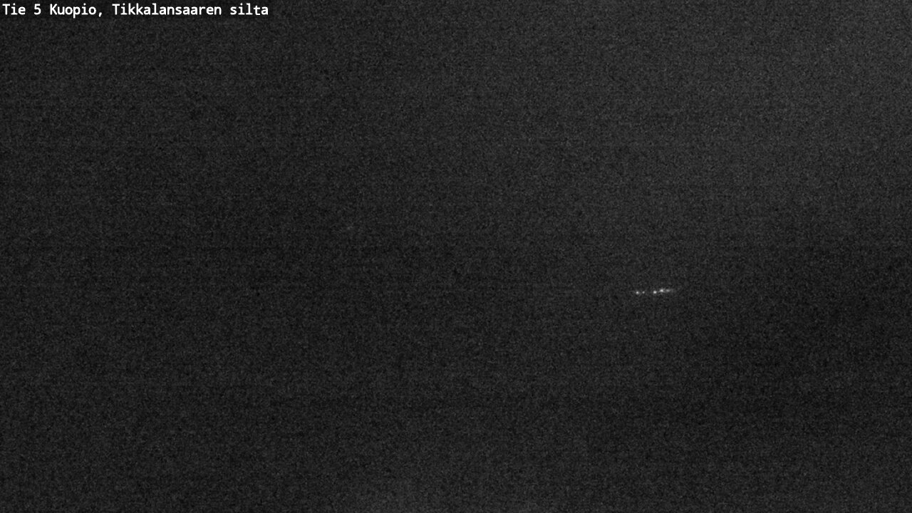 Weather Camera Image Väg 5 Kuopio, Tikkalansaari, Kuopio, Pohjois-Savo