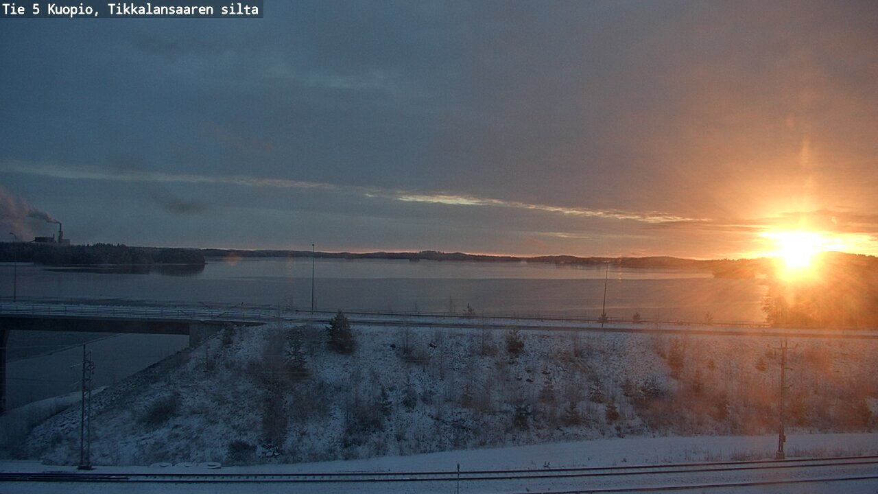 Kelikamerat Kuva Tie 5 Kuopio, Tikkalansaari, Kuopio, Pohjois-Savo
