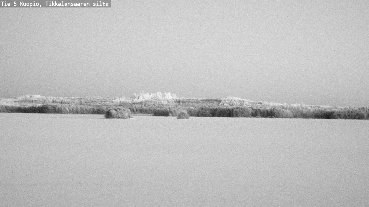Weather Camera Image Väg 5 Kuopio, Tikkalansaari, Kuopio, Pohjois-Savo