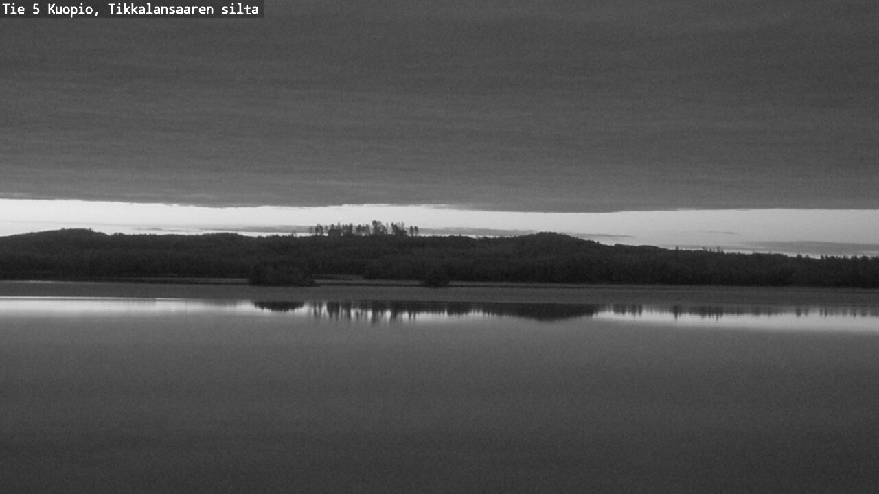 Weather Camera Image Väg 5 Kuopio, Tikkalansaari, Kuopio, Pohjois-Savo