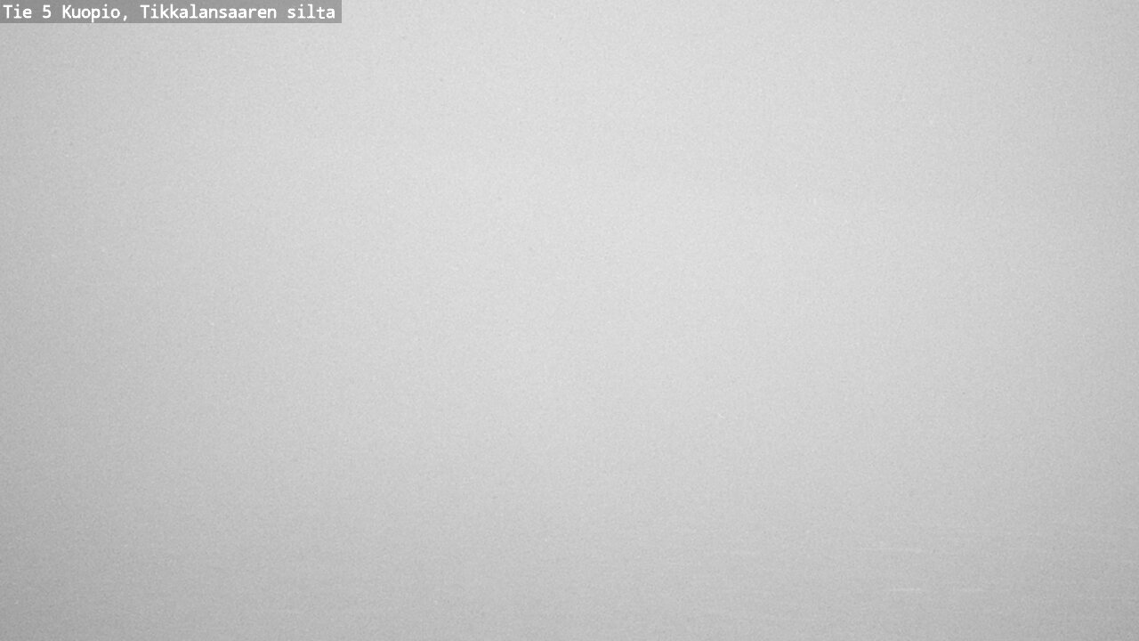 Weather Camera Image Road 5 Kuopio, Tikkalansaari, Kuopio, Pohjois-Savo