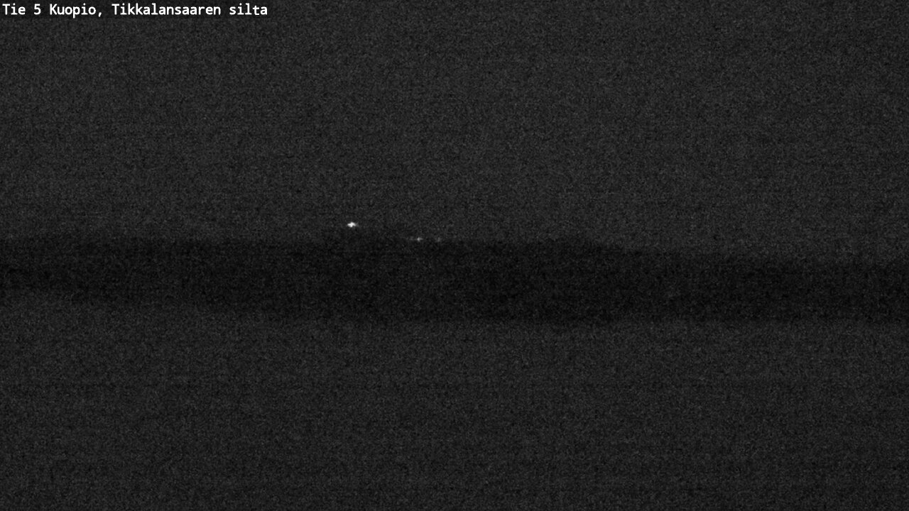 Weather Camera Image Road 5 Kuopio, Tikkalansaari, Kuopio, Pohjois-Savo