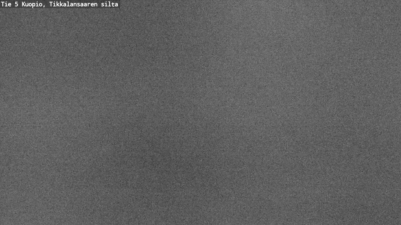 Weather Camera Image Road 5 Kuopio, Tikkalansaari, Kuopio, Pohjois-Savo